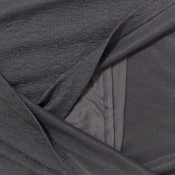 NWT Express Textured Cami Wrap Sheath Dress, Color Black Size XS-TP - Picture 11 of 16